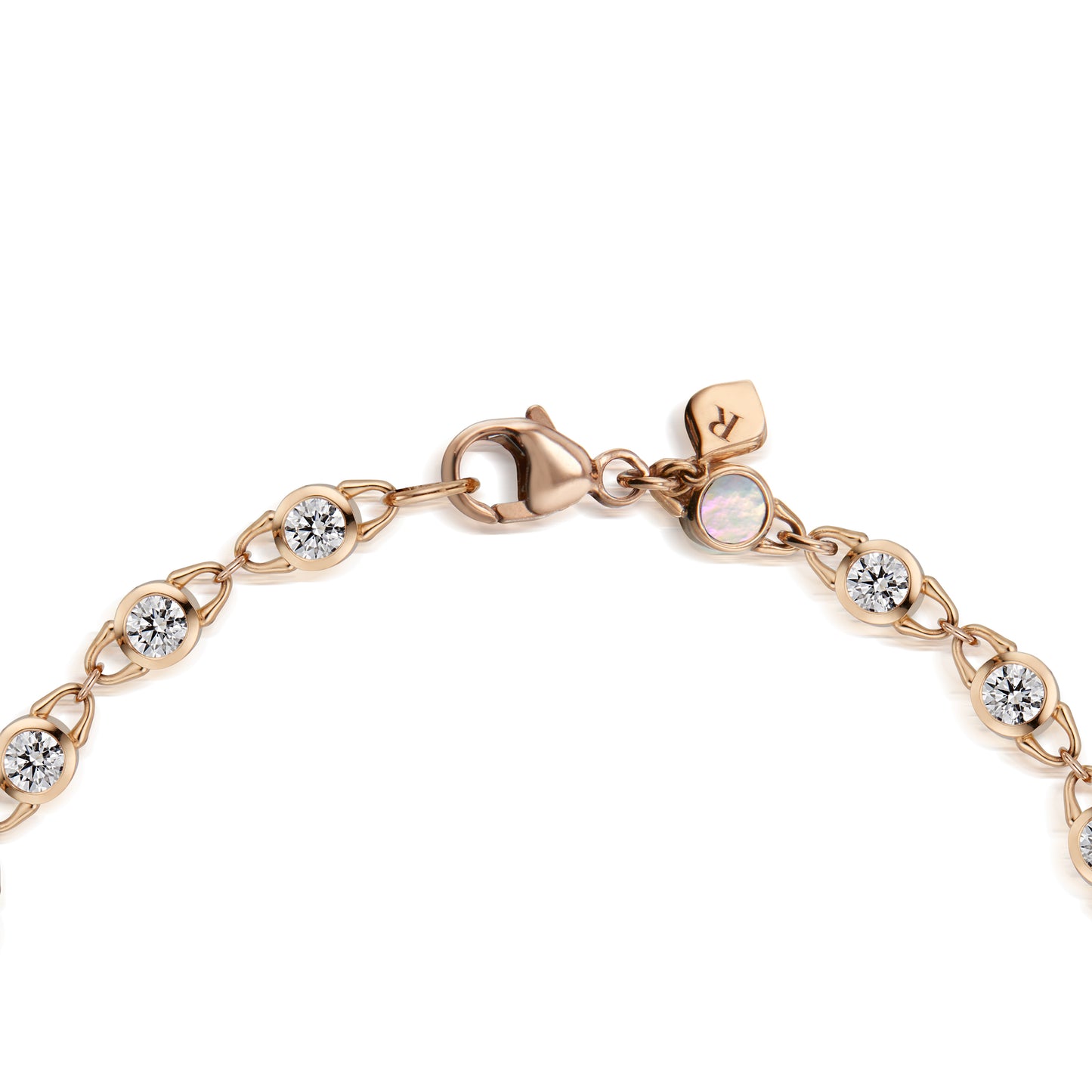 TreasureLock Diamond Bracelet in Rose Gold 3.5 Carats
