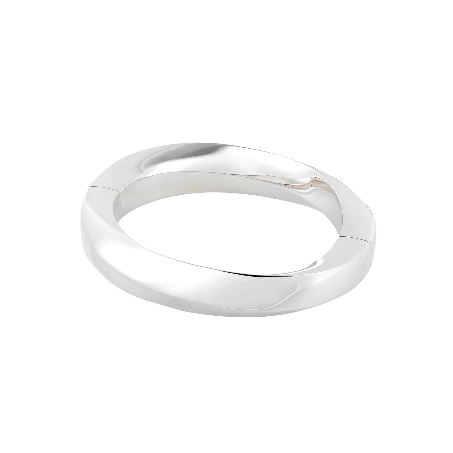 Angela Cummings Knife-Edge Wave Bangle in Sterling Silver