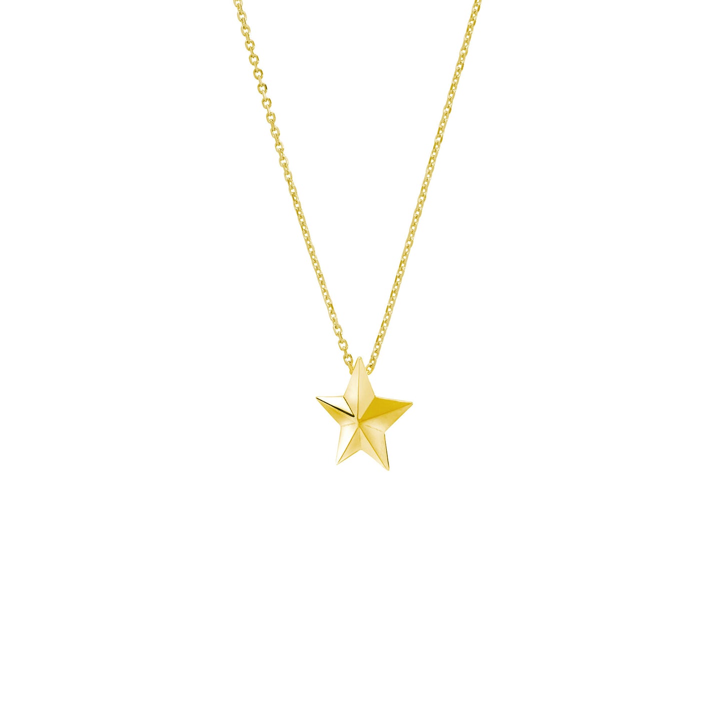 Angela Cummings Star Pendant in 18k Yellow Gold, Small