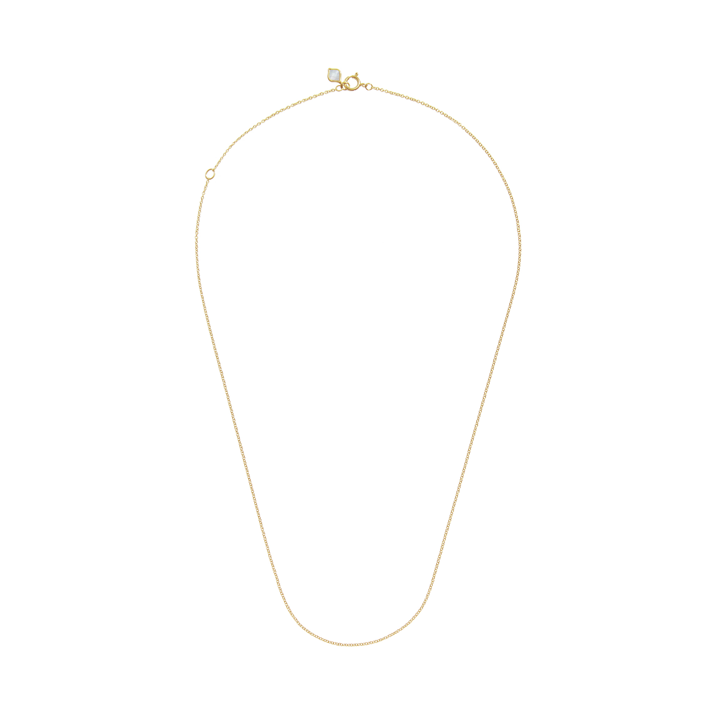 Prosperity Wand Pendant in 18k Yellow Gold and Mother-of-Pearl