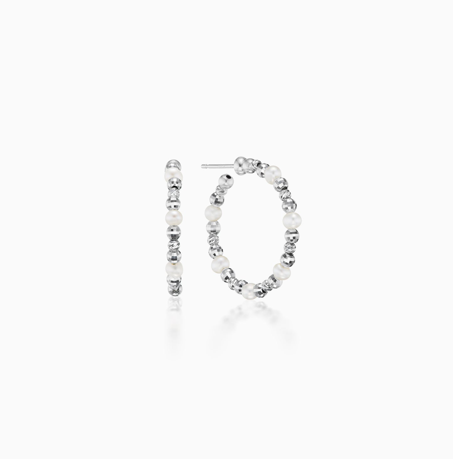 Platinum Born Debut Mini Hoops