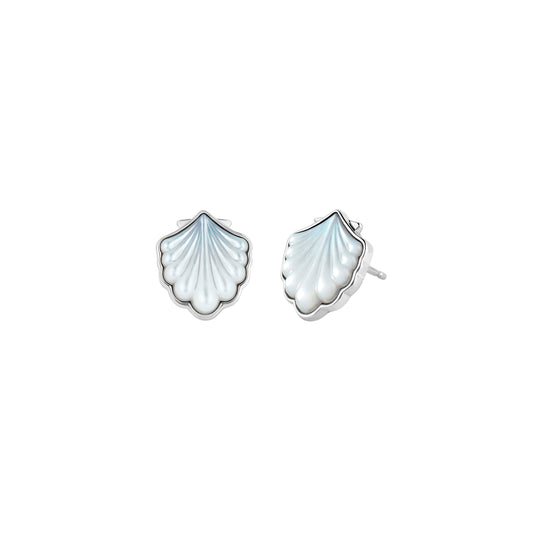 Shell Earrings in Sterling Silver