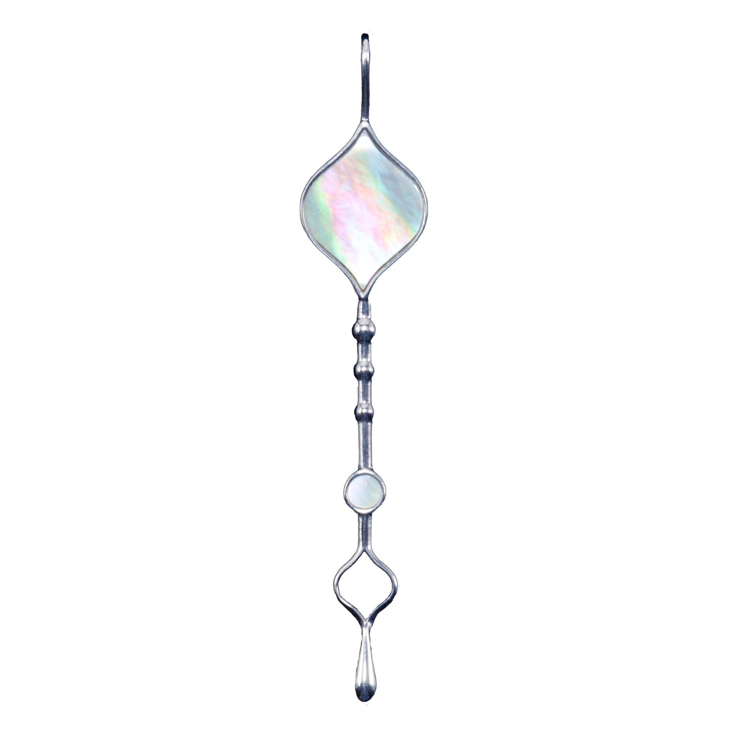 Unity Wand Pendant in Sterling Silver