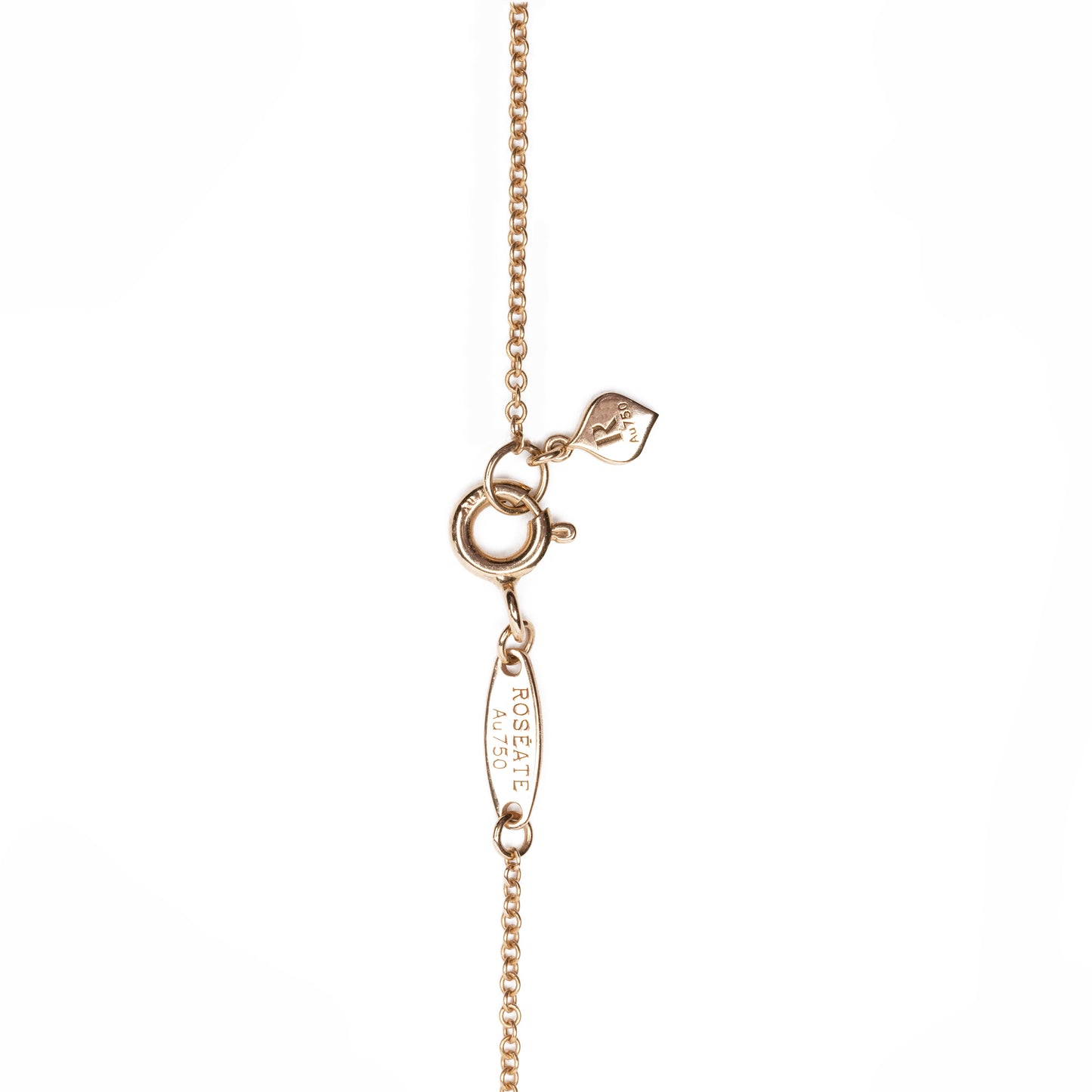 Roseate chain necklace in 18k rose gold