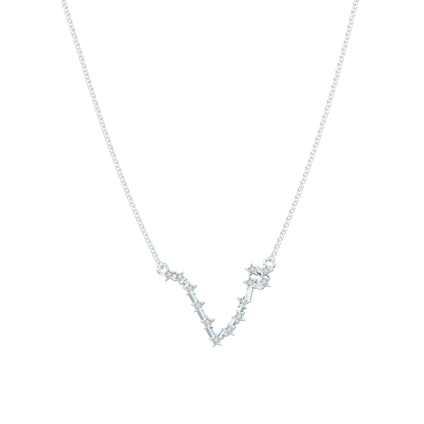 Zodiac draft- Peace, Love & Pisces Necklace