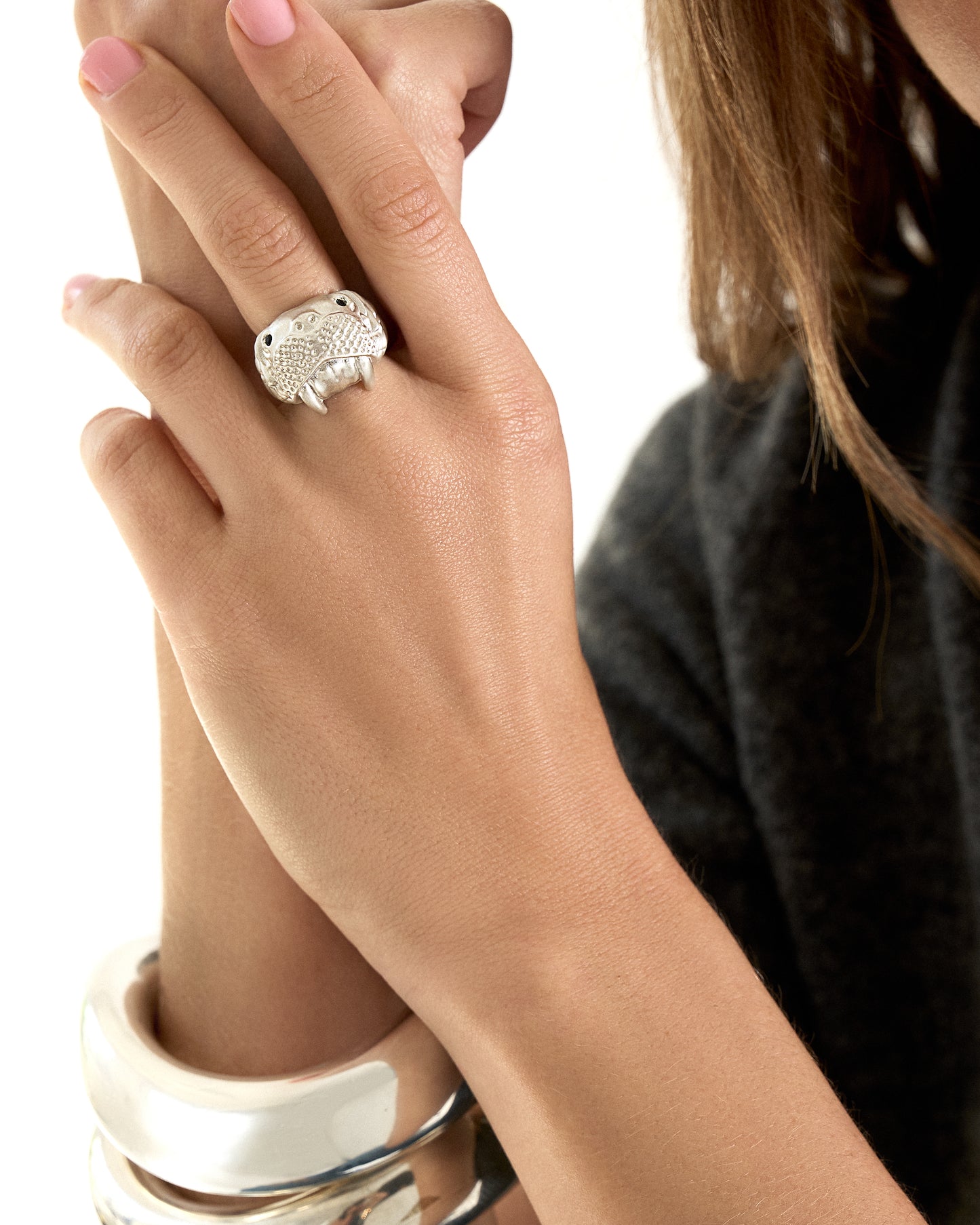 Angela Cummings Walrus Ring in Sterling Silver