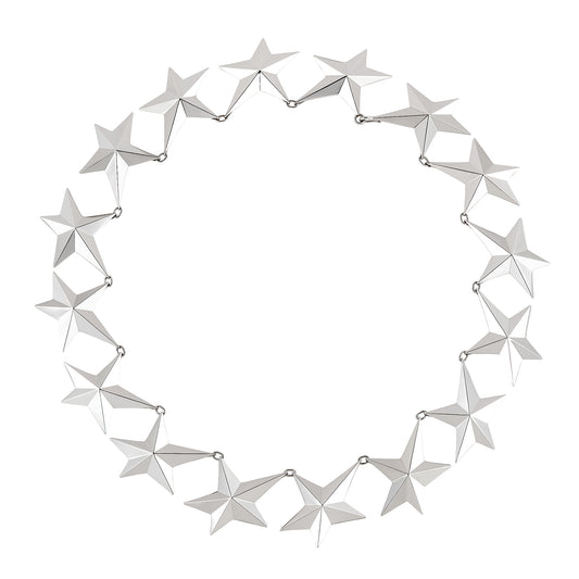 Angela Cummings Star Necklace in Sterling Silver, Large