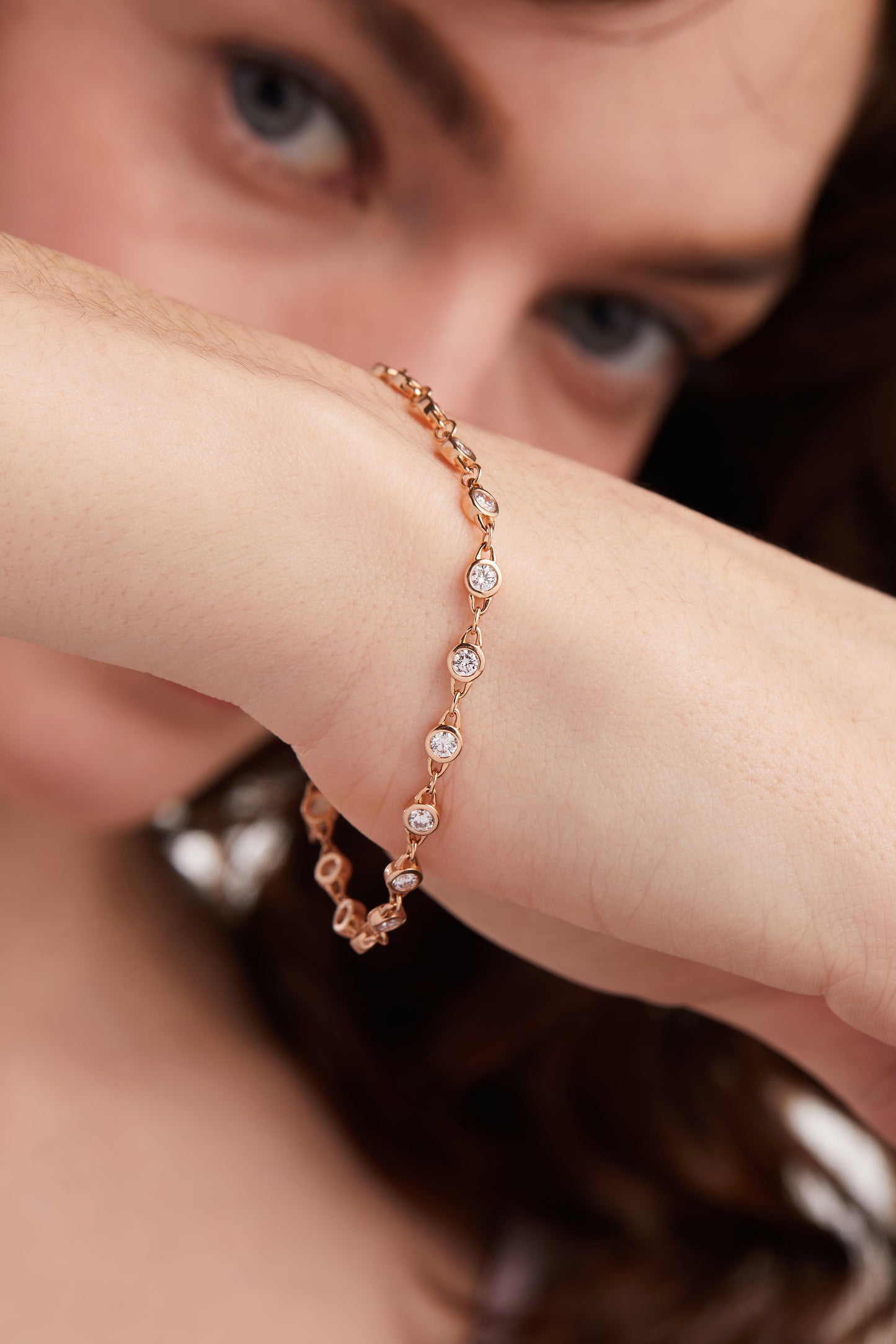 TreasureLock Lab-grown Diamond Bracelet in Yellow Gold 1.9 ct tw