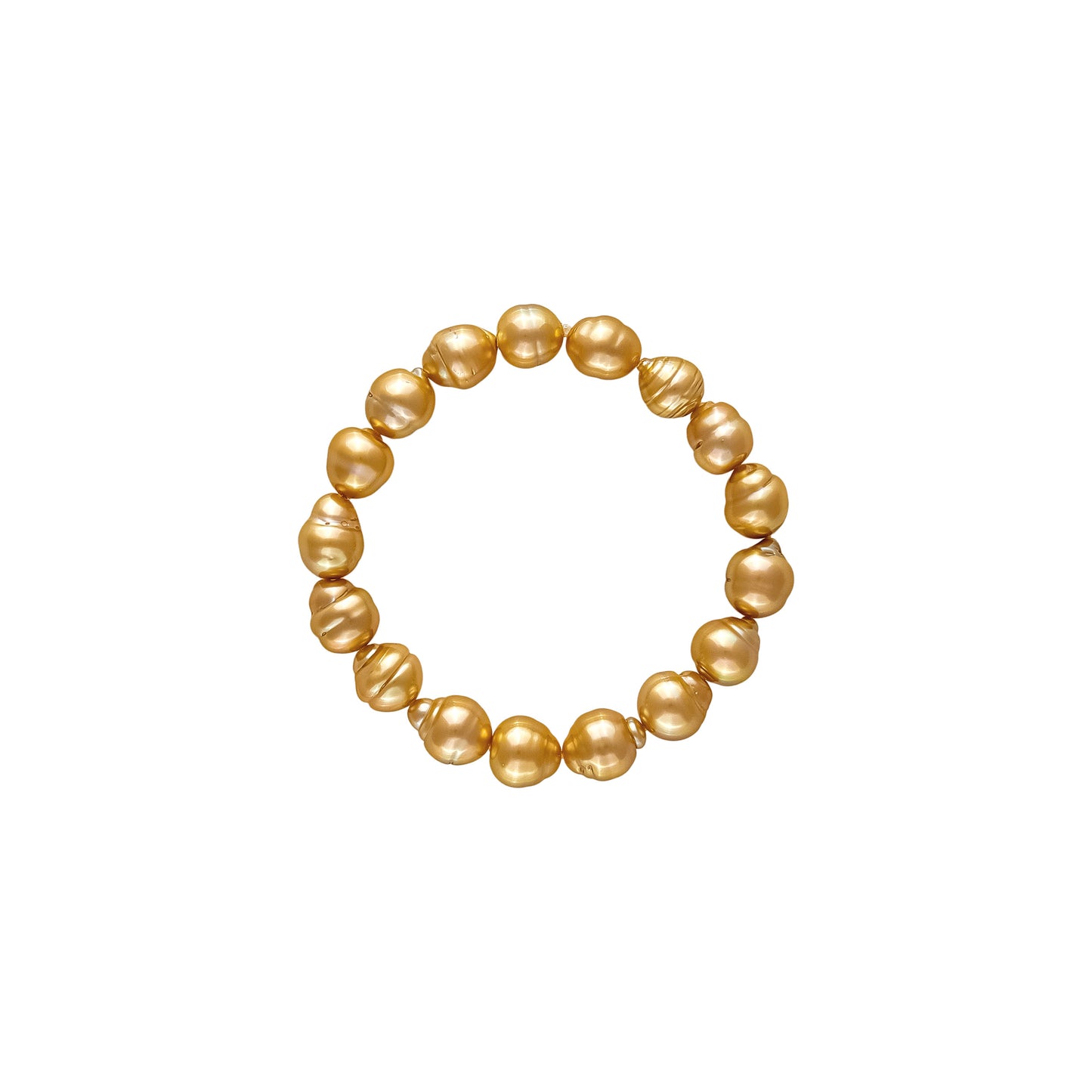 JEWELMER South Sea Circled Pearl Bracelet