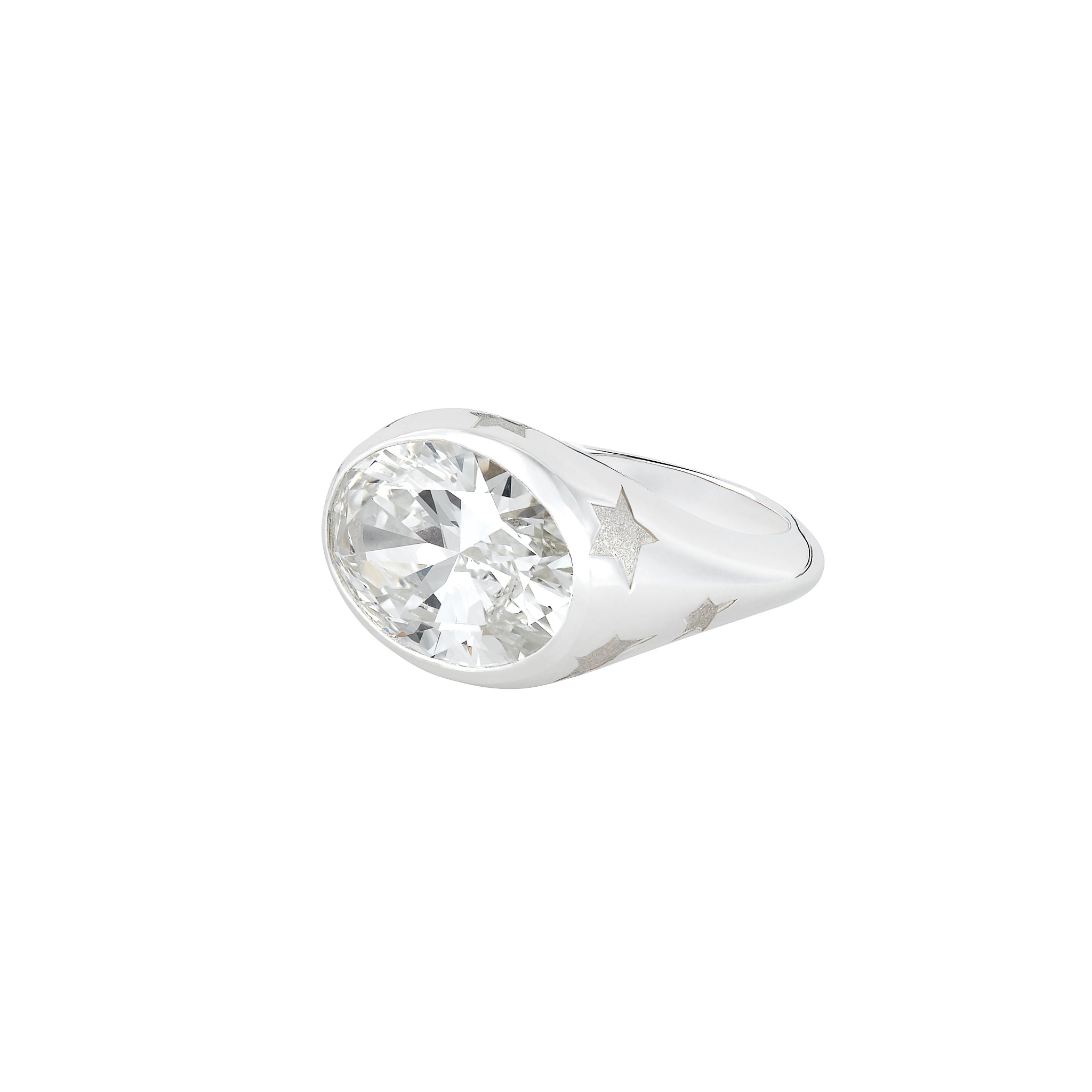Angela Cummings Star Ring, 6.0 ct Lab-grown Diamond – Roseate Jewelry