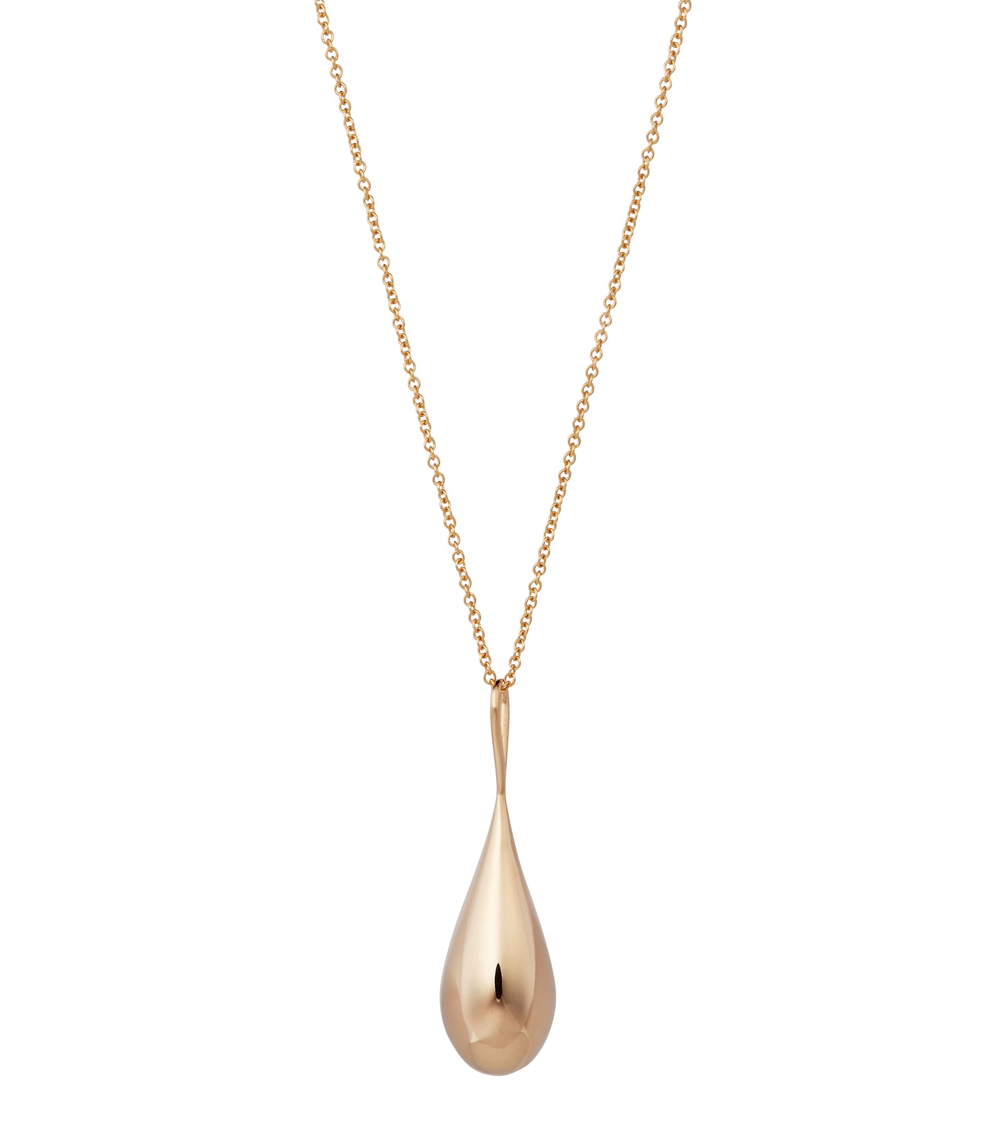 WaterDrop Large Pendant in 14k SMO Rose Gold