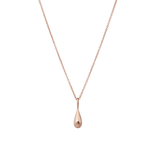 WaterDrop Small Pendant in 14k SMO Rose Gold