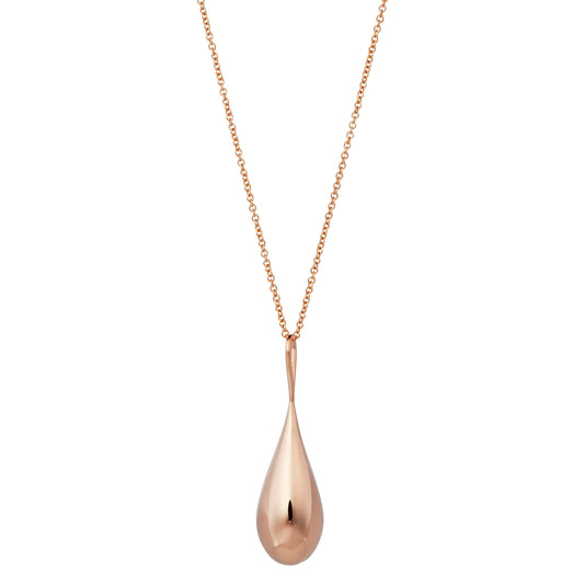 WaterDrop Large Pendant in 14k SMO Rose Gold