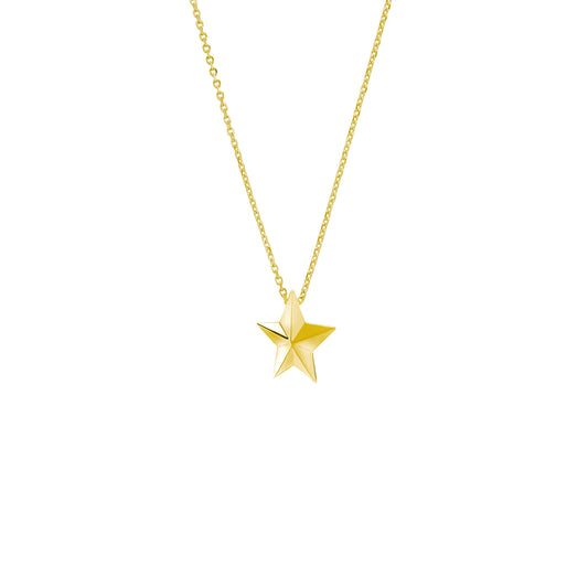 Angela Cummings Star Pendant in 18k Yellow Gold, Small