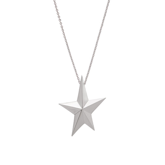 Angela Cummings Star Pendant in Sterling Silver, Large