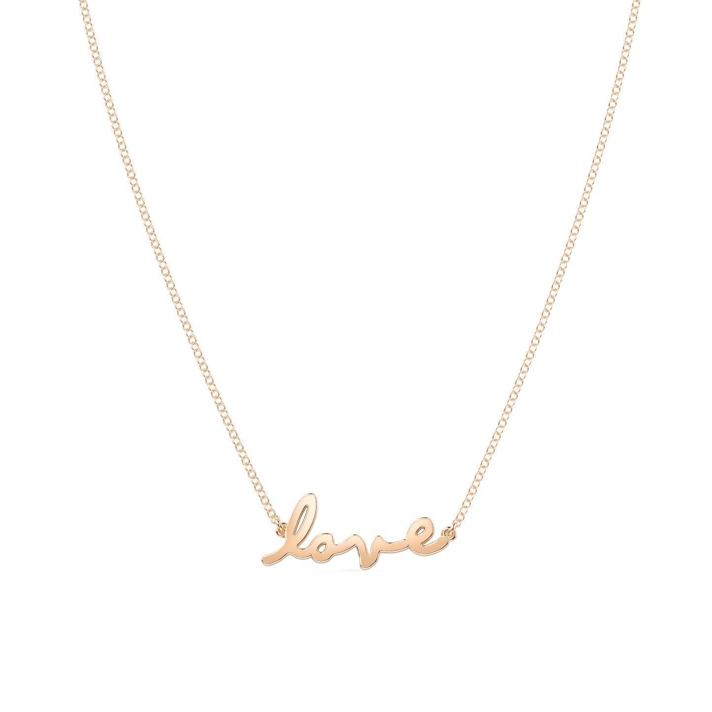 Tiary Love Story Pendant, 14k Rose Gold