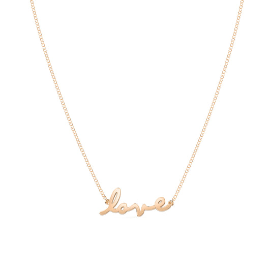 Tiary Love Story Pendant, 14k Rose Gold