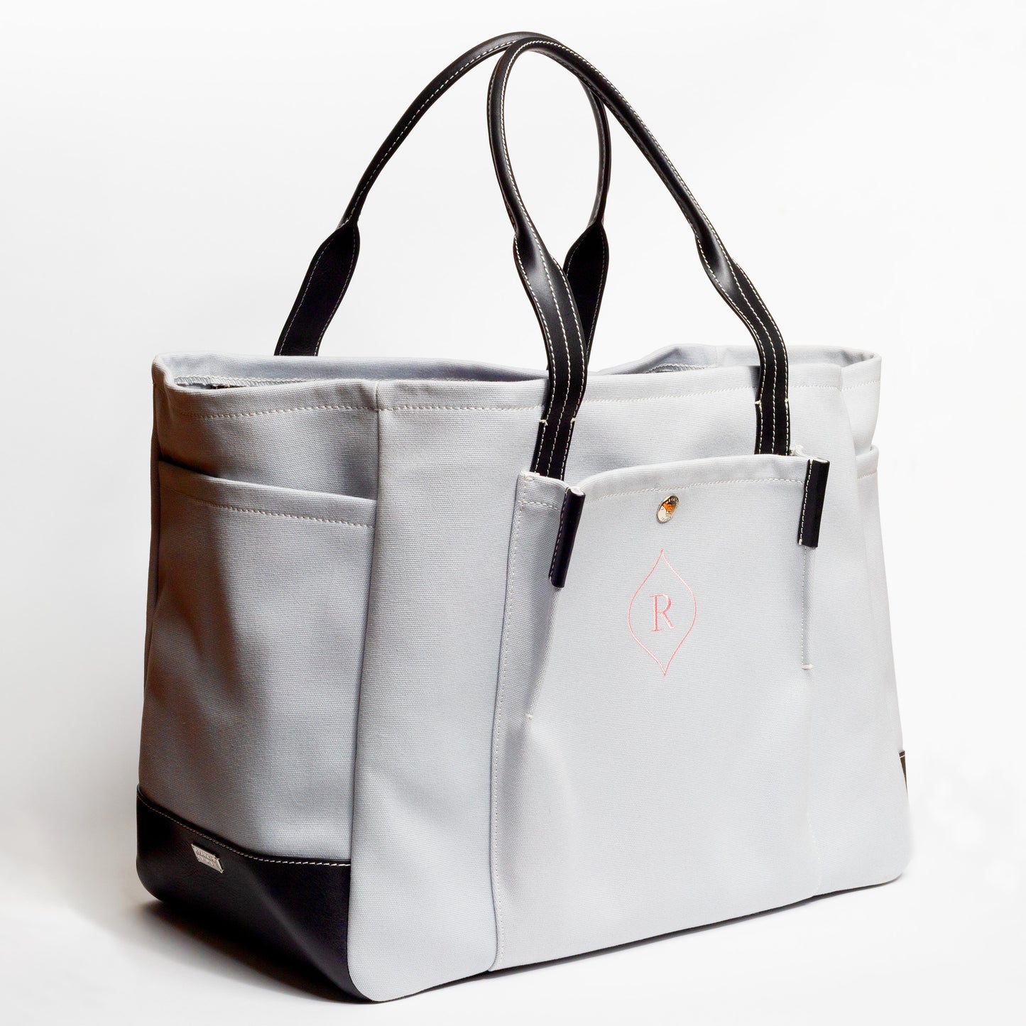 Lambertson Truex Bradley Tote - Gray Canvas