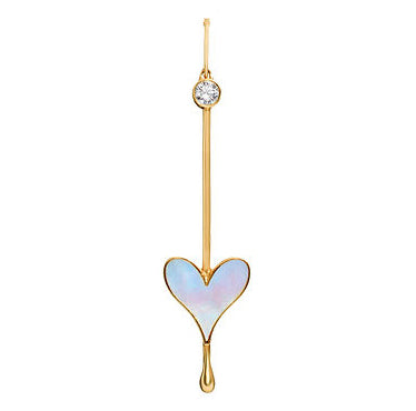 Love Wand Pendant in 18k Yellow Gold