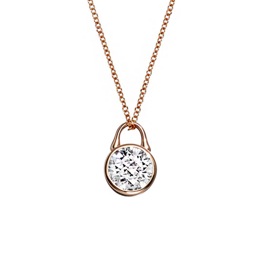 TreasureLock 2.0 ct Lab-grown Diamond Pendant