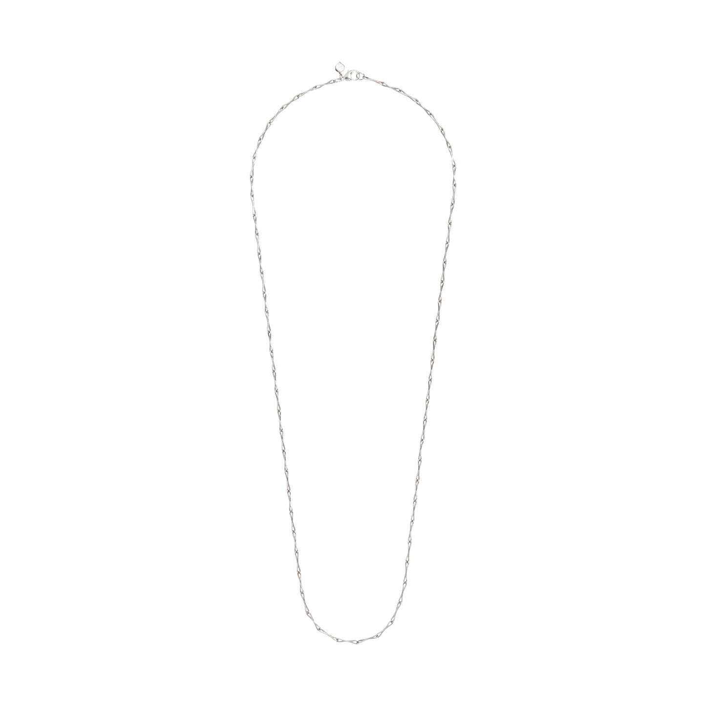 WaterDrop Small Link Necklace in Sterling Silver