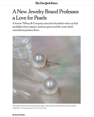 A New Jewelry Brand Professes a Love for Pearls - The New York Times