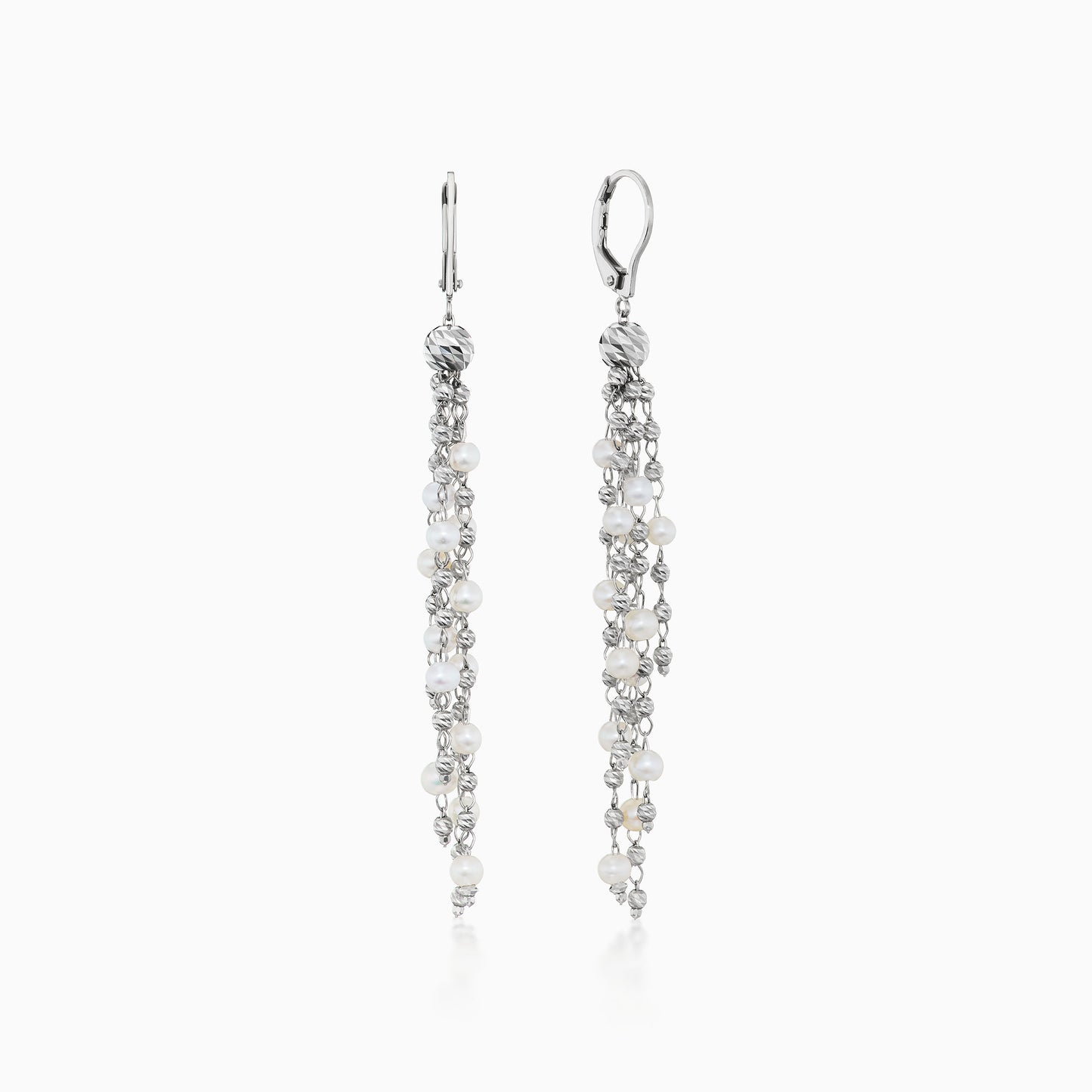 Platinum Born Debut Multi-Drop Earrings