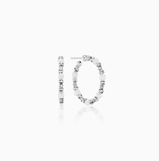 Platinum Born Debut Mini Hoops