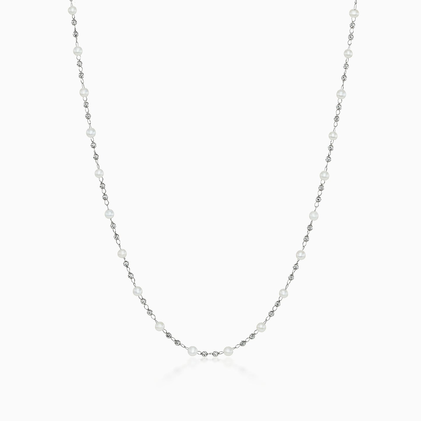 Platinum Born Debut Pearl Necklace