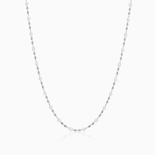 Platinum Born Debut Pearl Necklace