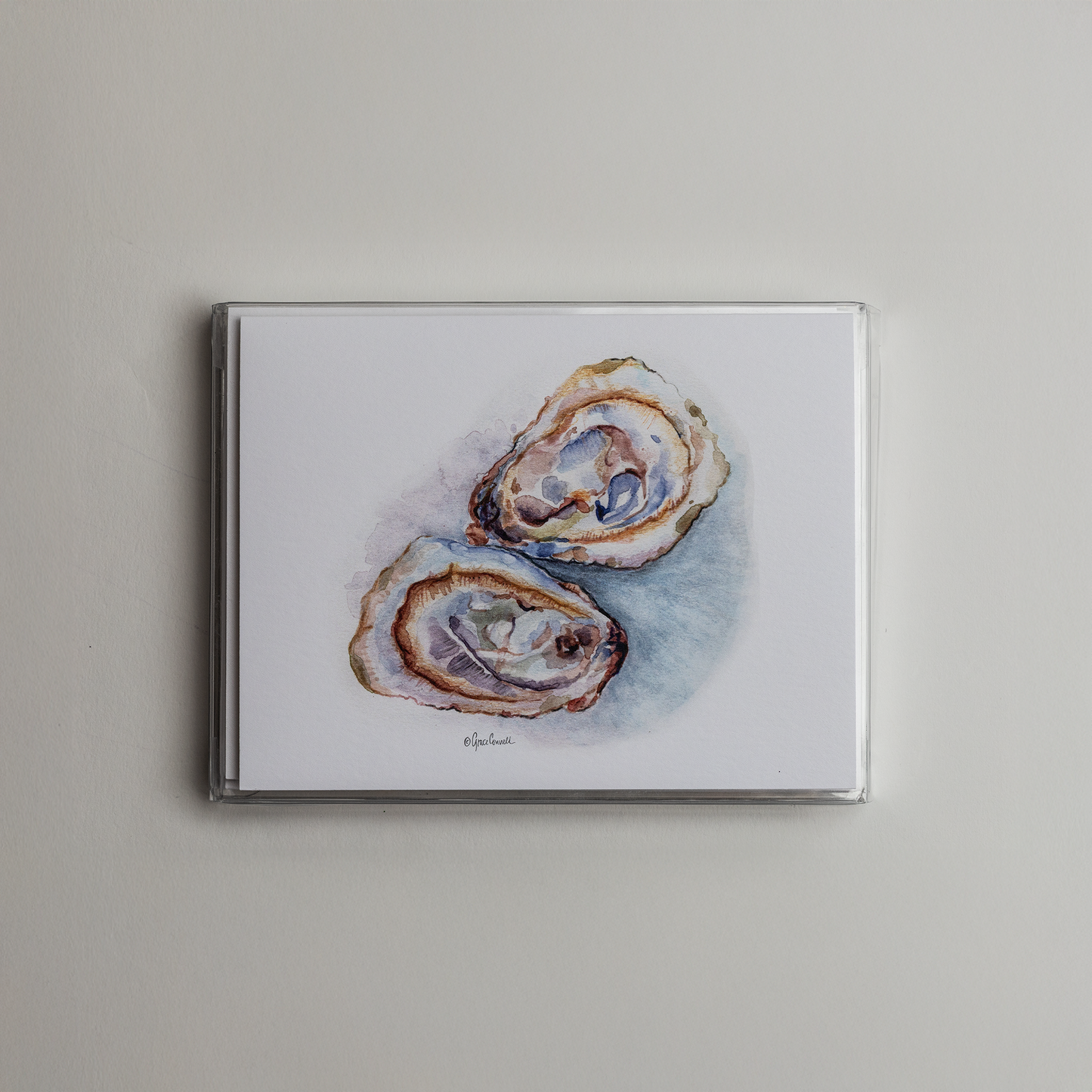 Oyster Notecard