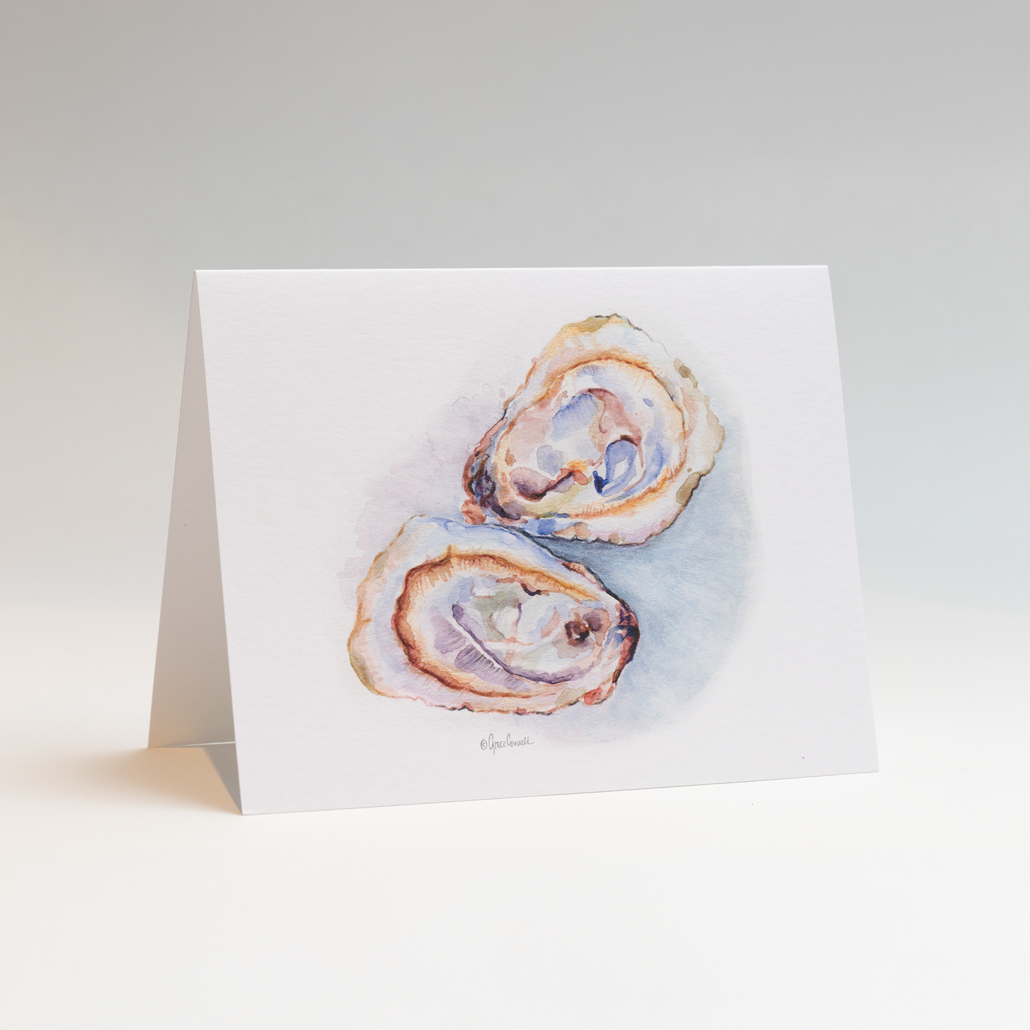 Oyster Notecard