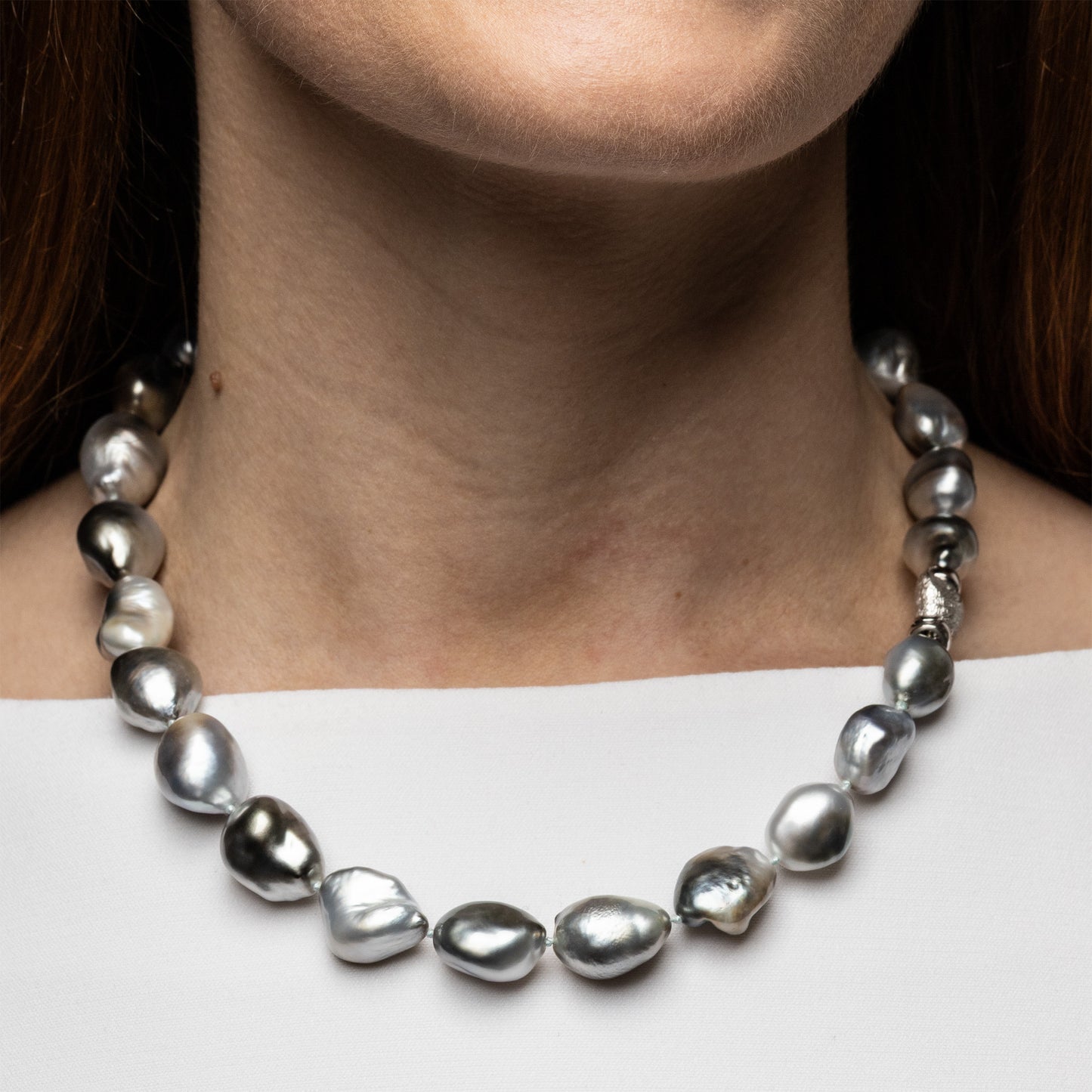 Tahitian Baroque Strand, 11-13mm
