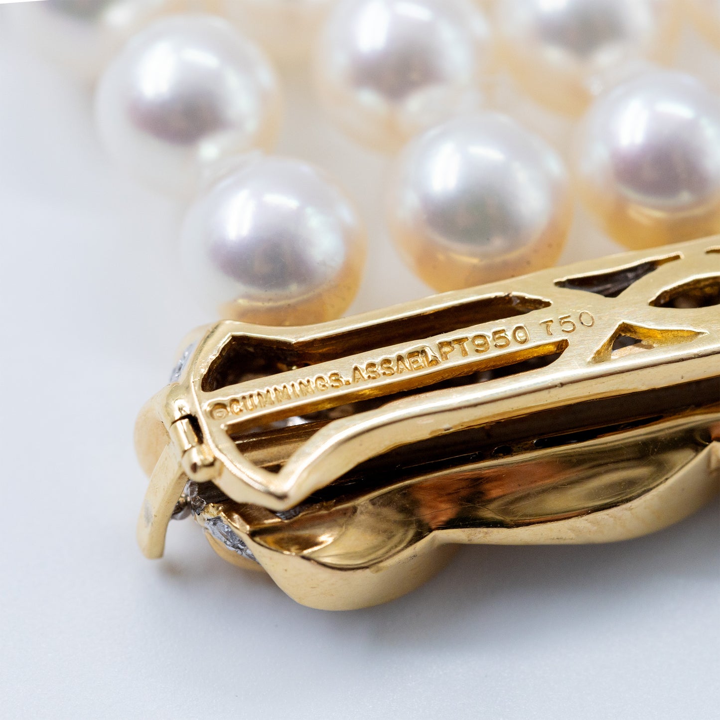 Angela Cummings Vintage Akoya Pearl Bracelet