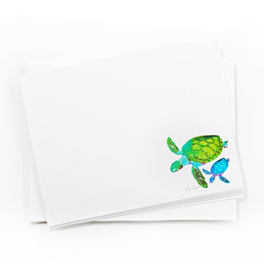 Sea Turtle Notecard