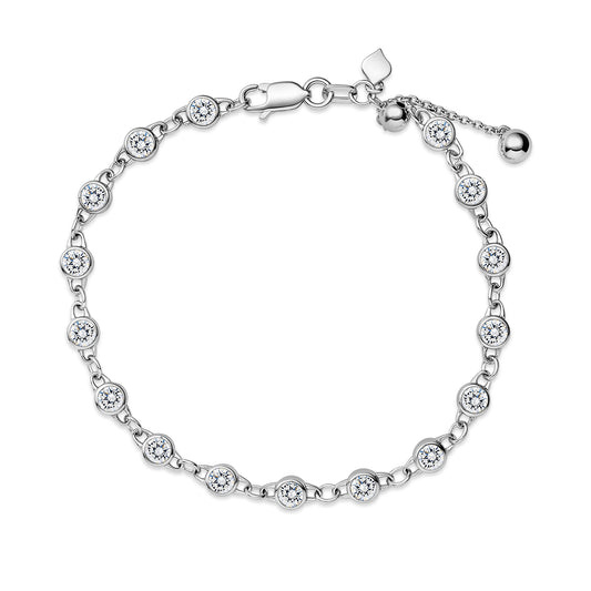 TreasureLock Lab-Grown Diamond Adjustable Bracelet, 1.6 ct