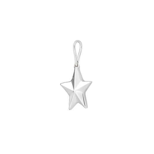Angela Cumings small star charm in sterling silver
