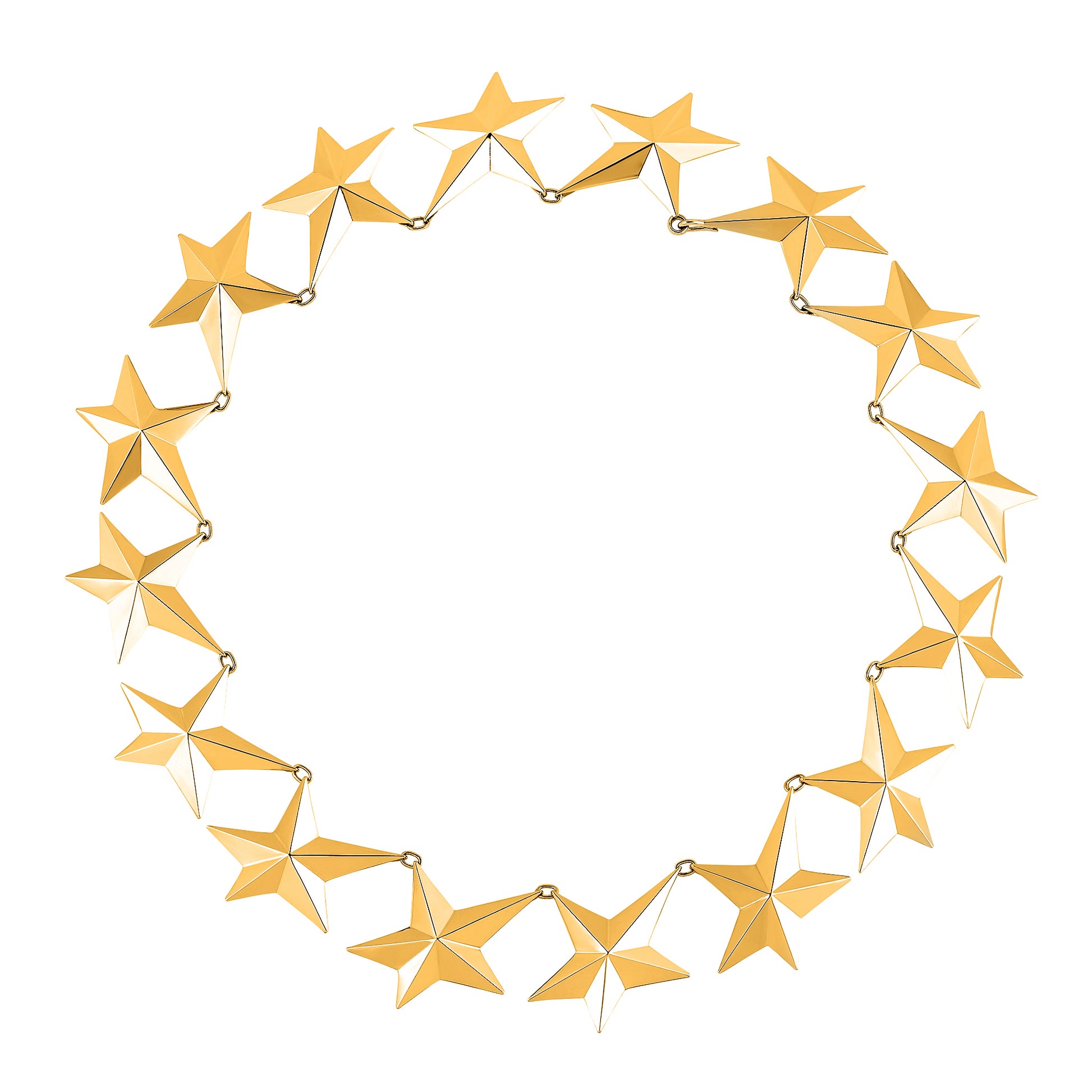 Angela Cummings x Roseate Large Necklace in 18k Yellow Gold