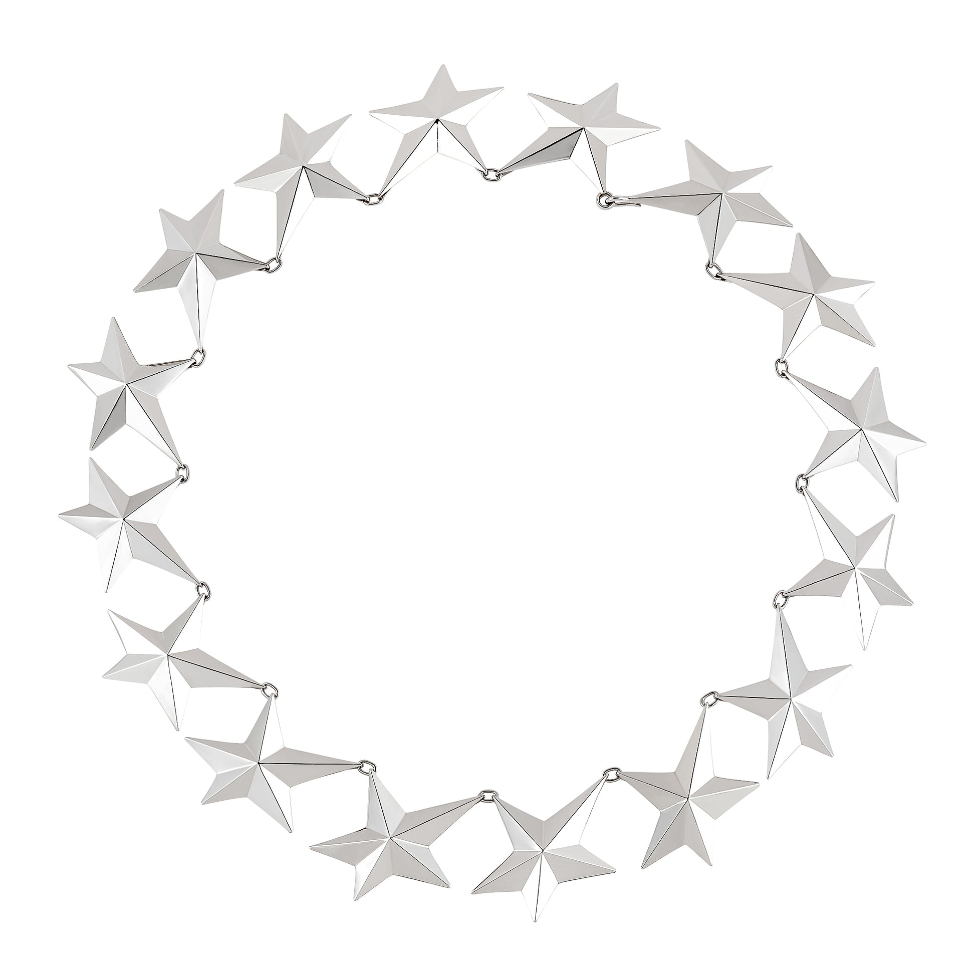 Angela Cummings large Star necklace in sterling silver