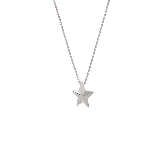 Angela Cummings small star pendant in sterling silver on chain 