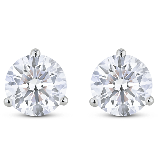 LIGHTBOX Lab-Grown Diamond 5ct. tw. Round Brilliant Solitaire Studs