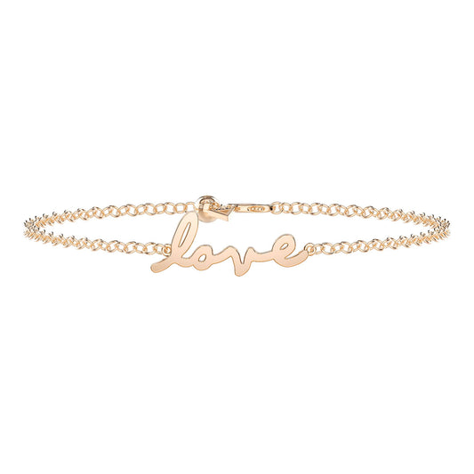 Tiary Love Story Bracelet in 14K Rose Gold
