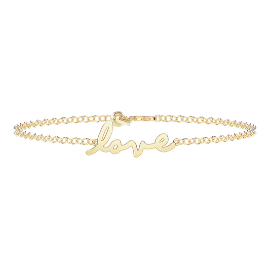 Tiary Love Story Bracelet in 14K Yellow Gold