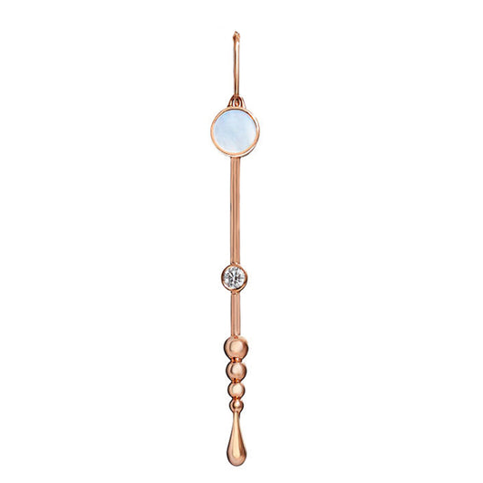 Loyalty Wand Pendant in 18k Rose Gold