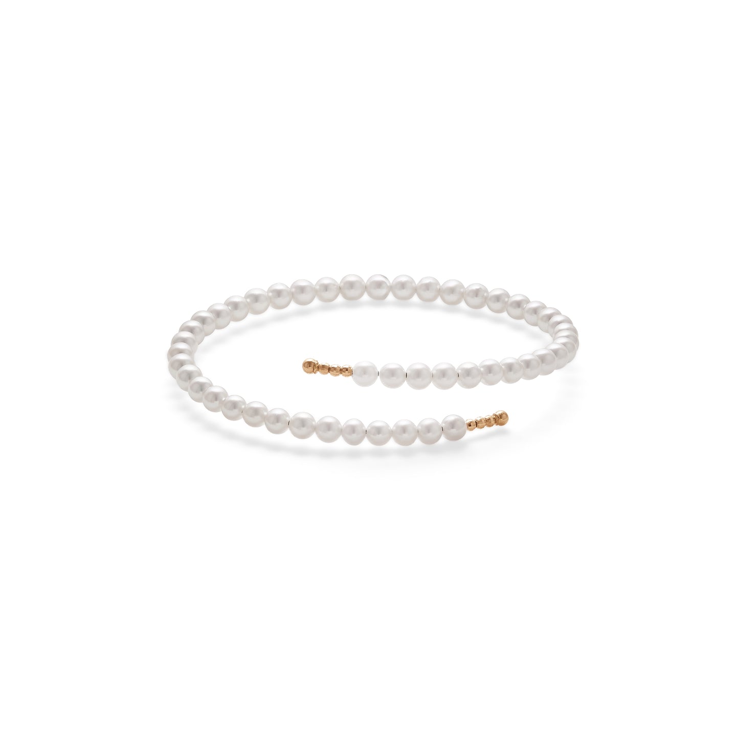 Akoya Pearl Bracelet in 18k Yellow Gold