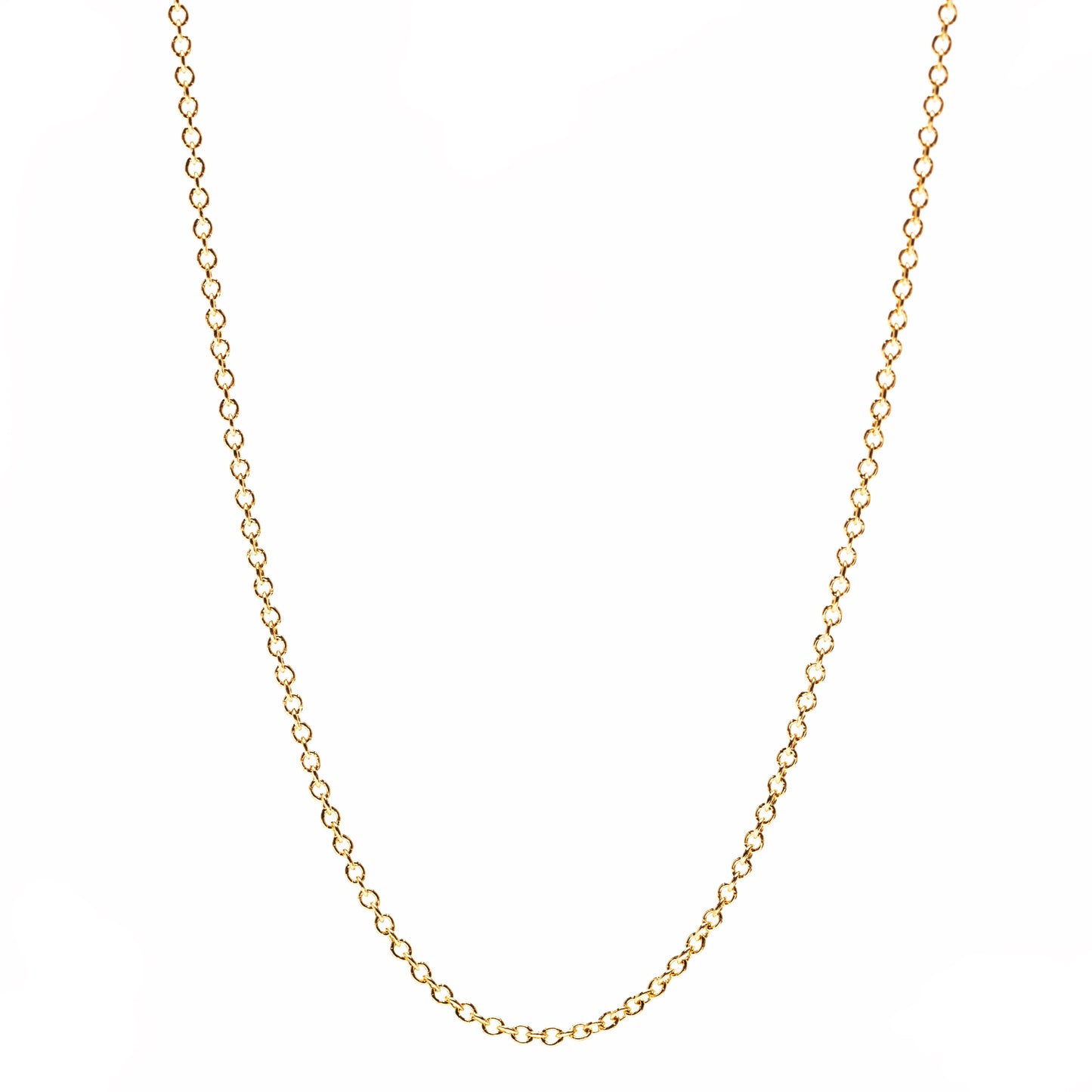 Roseate chain necklace in 18k rose gold