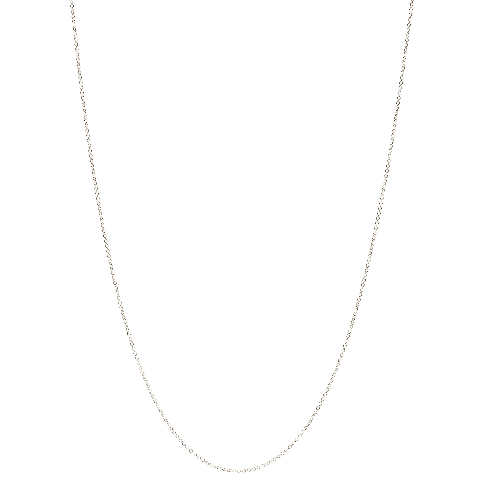 Roseate chain necklace in sterling silver