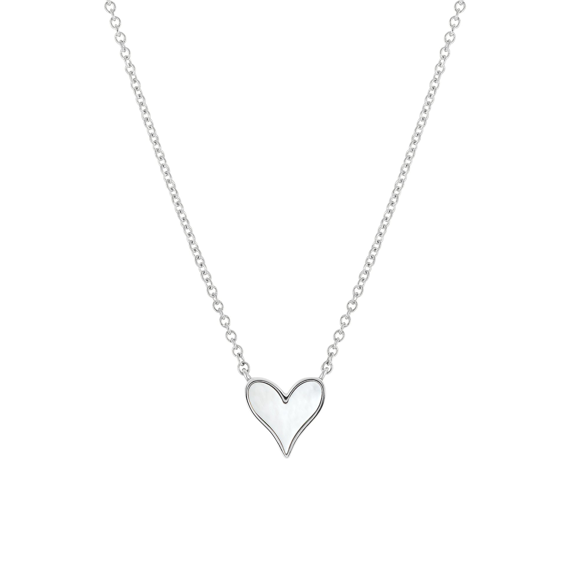 Roseate LoveLock 7mm pendant in sterling silver with mother-of-pearl