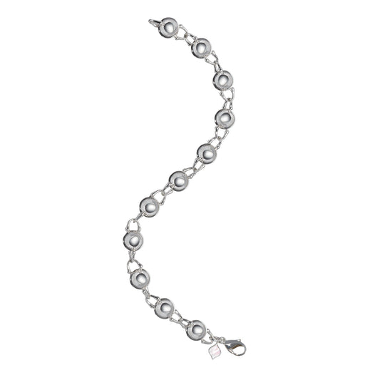 Roseate TreasureLock 10mm bead bracelet in sterling silver
