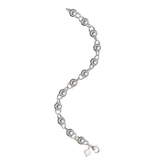 Roseate TreasureLock 8mm bead bracelet in sterling silver